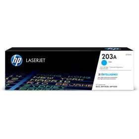 HP 203A CF541A, Cian, Cartucho Tóner Original, de 1.300 páginas, para impresoras HP Color LaserJet Pro serie 254, 280 y 281