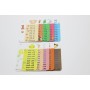 Qué Kawaii® Tablas de multiplicar para aprender jugando material didáctico portátil tamaño tarjeta visita 12cm x 8,5cm (M)