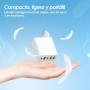 3-Stars - 2025 - Cargador de 65W con 5 Puertos USB - 2 Tipo C y 3 Tipo A - Carga Rápida QC 3.0 - Compatible con Samsung, iPhone,