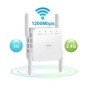 Repetidor WiFi 5G, amplificador de señal, extensor de red, 1200Mbps, 5