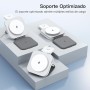 KEEPRO Cargador Pare iPhone Carga Rapida, Cargador Inalámbrico 3 en 1 Plegable para iPhone 16/15/14/13/12 Serie, AirPods