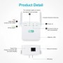 Repetidor WiFi 5G, amplificador de señal, extensor de red, 1200Mbps, 5