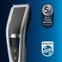 Philips Serie 5000 HC5630/15 - Cortapelos, 28 ajustes de longitud para estilo deseado, 90 min de uso sin cable, incluye 3