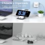 KEEPRO Cargador Pare iPhone Carga Rapida, Cargador Inalámbrico 3 en 1 Plegable para iPhone 16/15/14/13/12 Serie, AirPods
