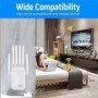 AMPLIFICADOR Wifi 2,4G/5GWiFi repetidor de doble banda 1200Mbps extens