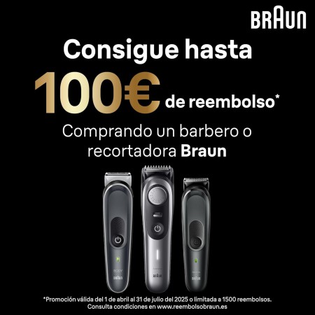 Braun Recortadora de Barba Series 5 Máquina Cortar Pelo, Máquina de afeitar, Cortapelos Hombre con Kit 10 En 1 Para Barba,
