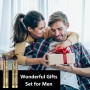 Cortapelos Hombre Profesional, Maquina Cortar Pelo, 4 Peines-guía Recortadora de Barba, Máquina para Cortar el Pelo para Barba,
