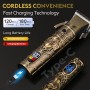 YIDON Maquina de Afeitar Hombre, Maquina de Cortar Pelo Todo en Uno, Cortapelos Hombre con USB C Cable y Pantalla LED, Set de
