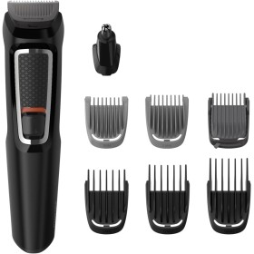 Serie 3000 de Philips, recortador todo en uno Multigroom, 7 en 1, una sola herramienta, moldeado sencillo para rostro y pelo, 11