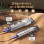 Maquina de Cortar Pelo Hombre,Juego de Barbero y Recortador,Cortapelos Recortadora de Barba,Maquina de Afeitar Hombre con Peines