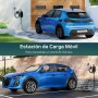 Cargador Coche Electrico [3,68kW, 6-16A, 6 Metros] dé EV Cargador Tipo 2 con Enchufe Schuko, Cargador de Coche Eléctrico