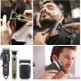 HIENA PRO Maquina de Cortar Pelo Hombre Maquinilla Cortar Pelo para kit barbero Profesional Recortadora de Barba Maquina de