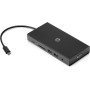 HP G5 HUB Docking Station Multipuerto con Cable Combo - (Puerto USB-C, VGA, HDMI, RJ45, Puerto de Adaptador de CA, Combo Audio