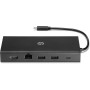 HP G5 HUB Docking Station Multipuerto con Cable Combo - (Puerto USB-C, VGA, HDMI, RJ45, Puerto de Adaptador de CA, Combo Audio