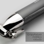 BaByliss Cortapelos Super-X Metal – Máquina de cortar el pelo inalámbrica, Cuchillas de acero japonés, 10 peines guía, 2 peines