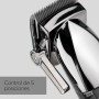 BaByliss Cortapelos Super-X Metal – Máquina de cortar el pelo inalámbrica, Cuchillas de acero japonés, 10 peines guía, 2 peines