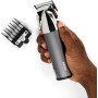 BaByliss Cortapelos Super-X Metal – Máquina de cortar el pelo inalámbrica, Cuchillas de acero japonés, 10 peines guía, 2 peines