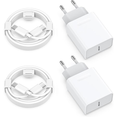 Cargador for iPhone 16-25W USB C Carga Rapida for iPhone 16/16 Pro/16 Pro Max/16 Plus/15/15 Pro/15 Pro Max/15 Plus, Pad, USBC