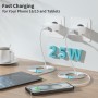 Cargador for iPhone 16-25W USB C Carga Rapida for iPhone 16/16 Pro/16 Pro Max/16 Plus/15/15 Pro/15 Pro Max/15 Plus, Pad, USBC