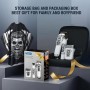 BESTBOMG Maquina Cortar Pelo Profesional, Maquina Barbero Hombre & Máquina de Afeitar Eléctrica, Cortapelos Kit con 10 Peine