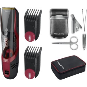Rowenta Air Force Ultimate TN9310 - Cortapelos con sistema de aspiración de alto rendimiento con recubrimiento de titanio y