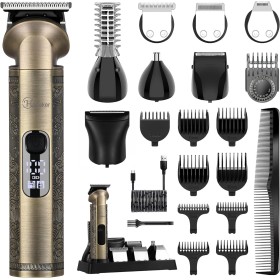 Hatteker Cortadora De Pelo, Afeitadora, Navaja Nasal, Recortadora De Cuchillas T, Kit De Belleza Corporal Impermeable,