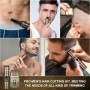 Hatteker Cortadora De Pelo, Afeitadora, Navaja Nasal, Recortadora De Cuchillas T, Kit De Belleza Corporal Impermeable,