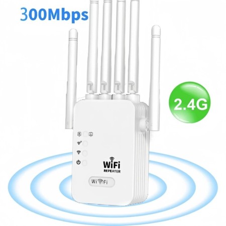 Repetidor WiFi inalámbrico de 1200Mbps extensor WIFI amplificador WiFi