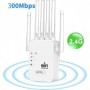 Repetidor WiFi inalámbrico de 1200Mbps extensor WIFI amplificador WiFi