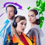 Panasonic HF630B, Street Auriculares Inalámbricos, Supraurales, Micrófono Integrado, Bluetooth 5.3, Multipunto, Diseño