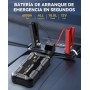 Arrancador de Baterias de Coche, Arrancador de Coches Portatil 6000A, 12V Jump Starter (hasta Todo Gas o Diésel de 10,0L), Clips