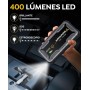 Arrancador de Baterias de Coche, Arrancador de Coches Portatil 6000A, 12V Jump Starter (hasta Todo Gas o Diésel de 10,0L), Clips