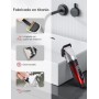 GHB Maquina de Cortar Pelo Cortapelos Hombre con 2 Baterías 14 piezas para Hombres Niños Salón Peluquería en Casa