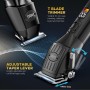 Maquina Cortar Pelo, Cortapelos Hombre Maquina Cortar Pelo Profesional Maquina de Afeitar Hombre Juego de Cortapelos Para Hombre