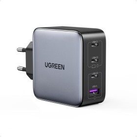 UGREEN Nexode 100W Cargador USB C GAN 4 Puertos, Enchufe de Pared Quick Charge Compatible con Samsung Galaxy S23/S22/S21/S20,