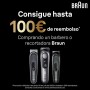 Braun Recortadora De Barba Series 3 BT3525, Barbero Recargable, +4 Accesorios De Afeitado, 50 Min De Autonomía, Lámina De Corte