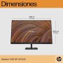 HP V24i G5 Monitor de 23,8" FHD 16:9, Antirreflejo, Panel IPS 75Hz, Tiempo de Respuesta 5 ms, Inclinable, VESA 10x10 cm, AMD