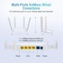 Enrutador Wi-Fi AC1200, enrutador Gigabit Ethernet de doble banda, 2,4