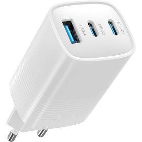 Cargador 67W USB - C Rápido, Cargador de 3 Puertos Rápido (GAN PPS), Cargador para MacBook Pro/Air, DELL XPS 13, Lenovo y ASUS,