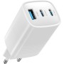 Cargador 67W USB - C Rápido, Cargador de 3 Puertos Rápido (GAN PPS), Cargador para MacBook Pro/Air, DELL XPS 13, Lenovo y ASUS,