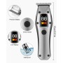 SOBEAU Maquina de Cortar Pelo Hombre, Cortapelos Hombre Profesional, Recortadora de Barba, Cortador Peluquería Clippers Kit,