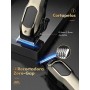 Singphere Maquina de Cortar Pelo Hombre - Cortapelos Hombre Profesional con 7 Peines Guía, Recargable, Pantalla LED - Kit de