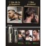Singphere Maquina de Cortar Pelo Hombre - Cortapelos Hombre Profesional con 7 Peines Guía, Recargable, Pantalla LED - Kit de