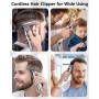 SOBEAU Maquina de Cortar Pelo Hombre, Cortapelos Hombre Profesional, Recortadora de Barba, Cortador Peluquería Clippers Kit,