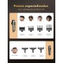 Singphere Maquina de Cortar Pelo Hombre - Cortapelos Hombre Profesional con 7 Peines Guía, Recargable, Pantalla LED - Kit de