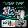 Kensen Afeitadora Cabeza Hombre 3 en 1, IPX6 Impermeable Maquina Afeitar Cabeza para Calvo con Cabezales Magnéticos 5D,