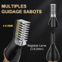 YIDON Maquina de Afeitar Hombre, Maquina de Cortar Pelo Hombre, Cortapelos con LED, Recortadora de Barba, Afeitadora Electrica