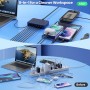 430W Cargador USB Multiple, 8 Ports 100W PD GAN IV Cargador Carga Rápida QC PPS,Enchufes USB C Alimentador Multiple Tipo c