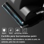 KEMEI Cortapelos para Hombre, Set Profesional de Cortapelos y Recortadora, Cortapelos sin cable para hombre con pantalla LED, 11