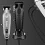 KEMEI Cortapelos para Hombre, Set Profesional de Cortapelos y Recortadora, Cortapelos sin cable para hombre con pantalla LED, 11